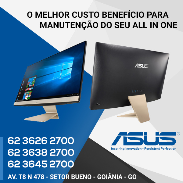 62 3645 2700 – ASSISTÊNCIA TÉCNICA ASUS GOIÂNIA GOIÁS