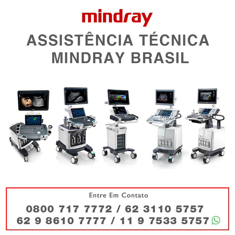 62 9 8610 7777 – ASSISTÊNCIA TÉCNICA MINDRAY BRASIL