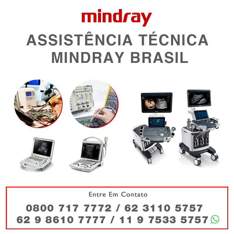 62 9 8610 7777 – ASSISTÊNCIA TÉCNICA MINDRAY BRASIL