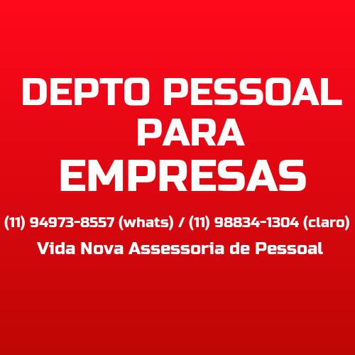 Terceirizamos o Depto pessoal e  sua Folha de Pagamento, com baixo custo…..
