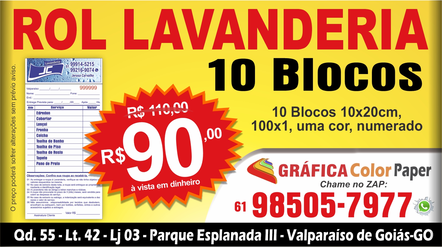 Rol de Lavanderia