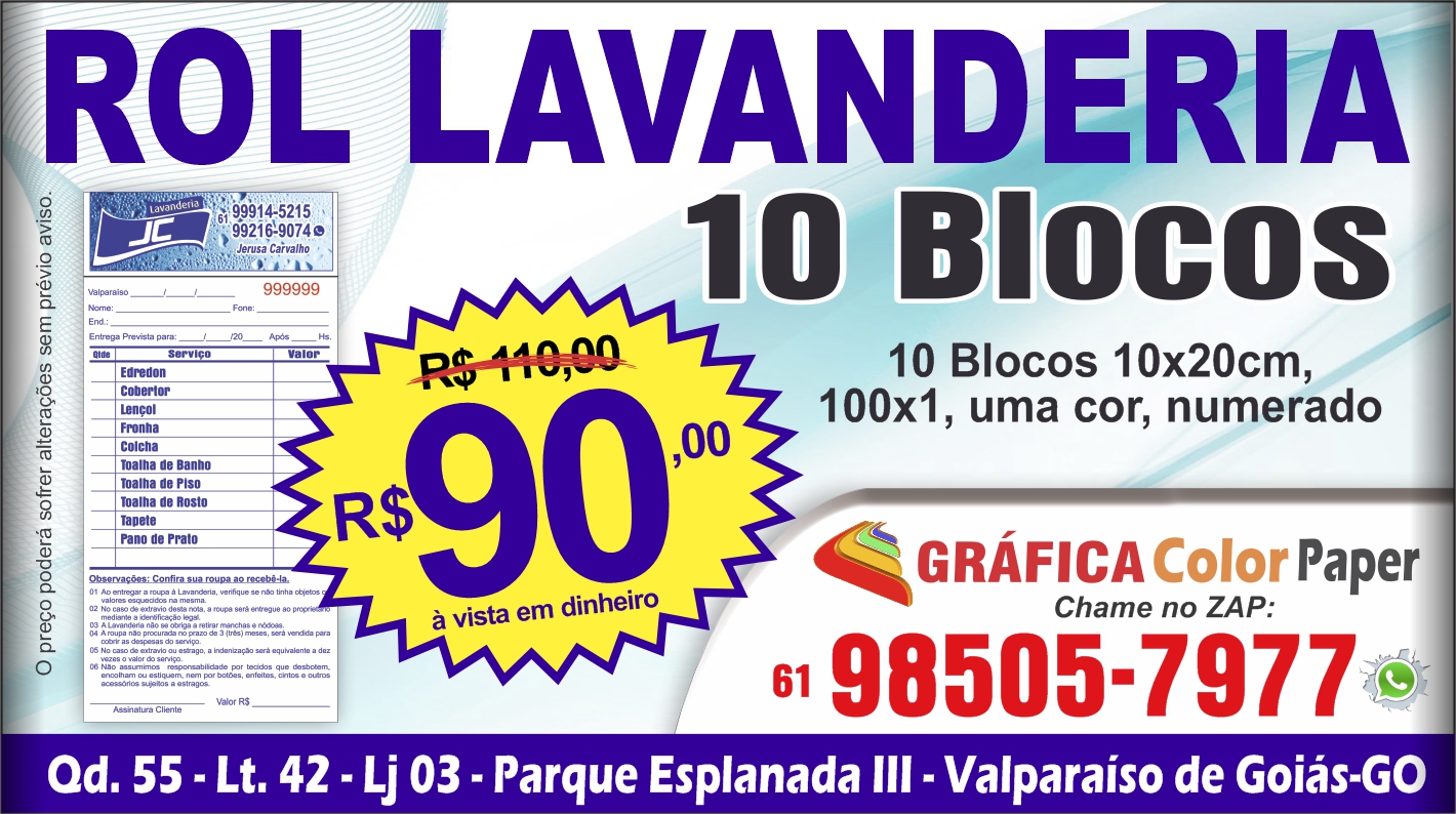 Rol de Lavanderia
