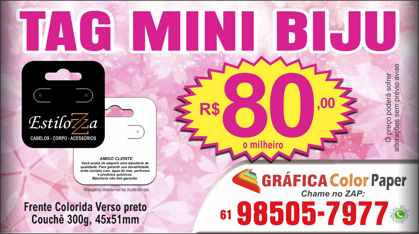 TAG mini para Biju