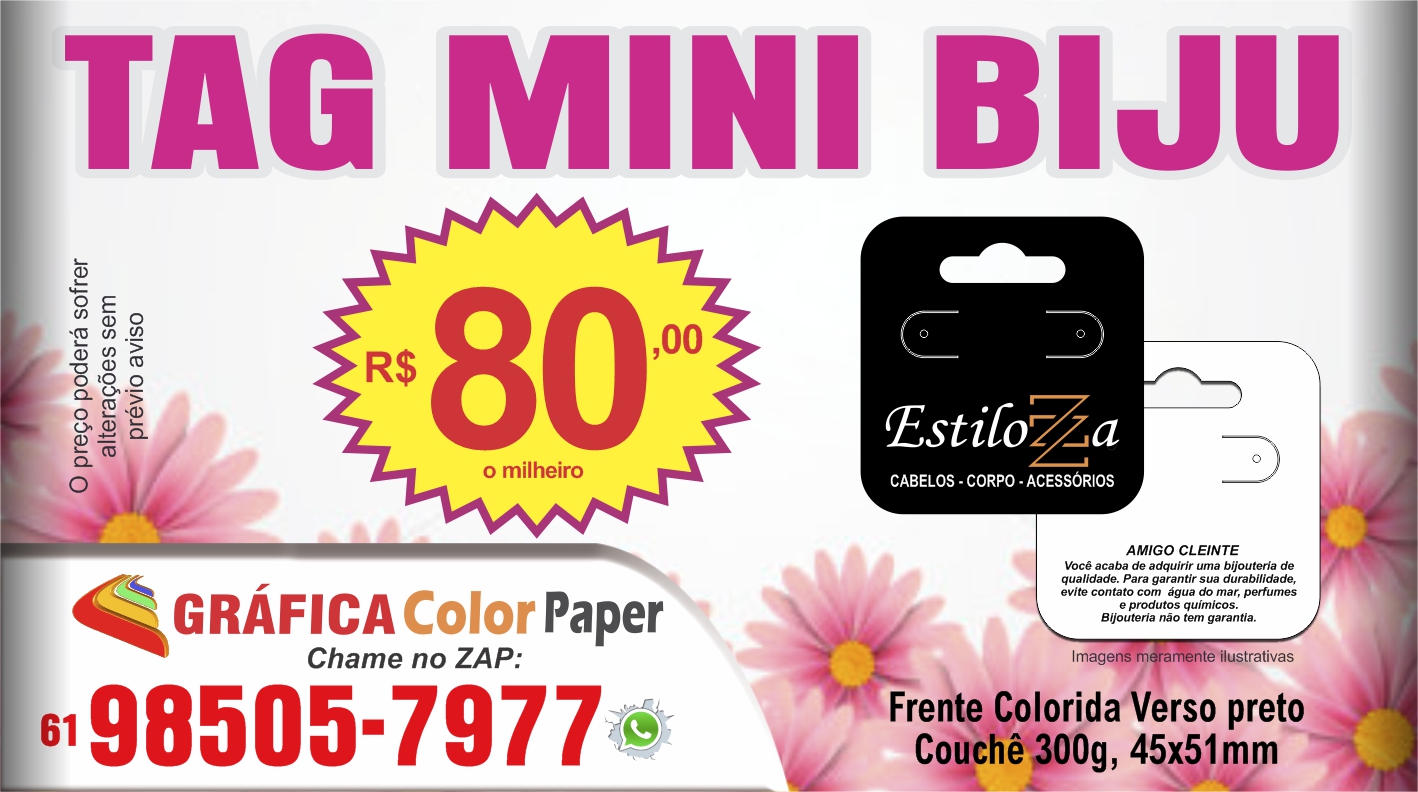 TAG mini para Biju