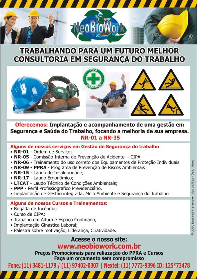 Elaboração do PPRA: Legislação e Benefícios