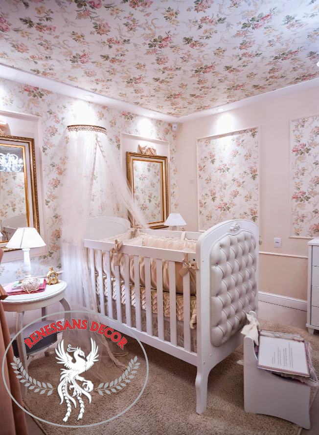 Boiserie para Quarto de bebe e casal provençal