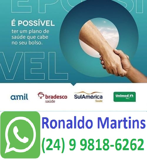 vendedor Qualicorp em Barra Mansa 24|99818-6262 Ronaldo Martins