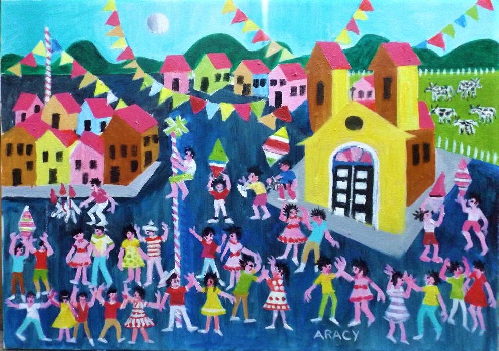 BELAS OBRAS DE ARACY ARTISTA NAIF