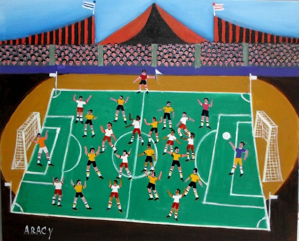 BELAS OBRAS DE ARACY ARTISTA NAIF