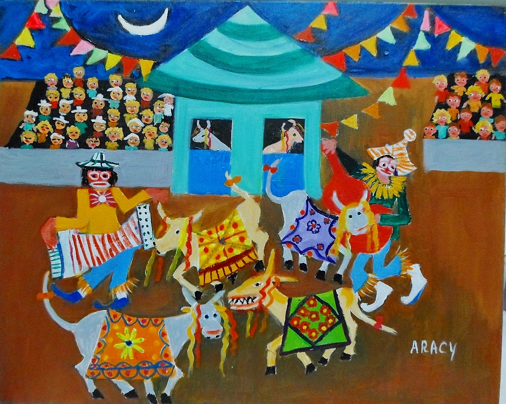 BELAS OBRAS DE ARACY ARTISTA NAIF