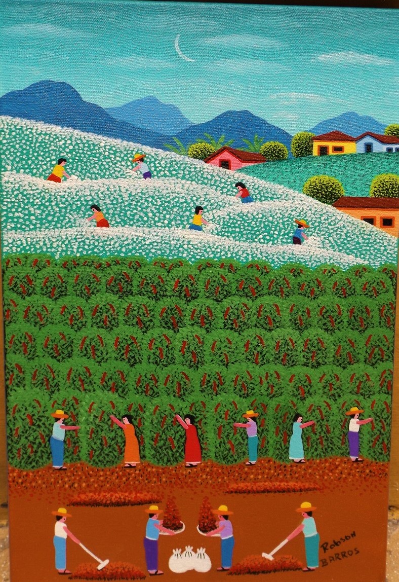 LINDAS TELAS DE ROBSON BARROS ARTISTA NAIF