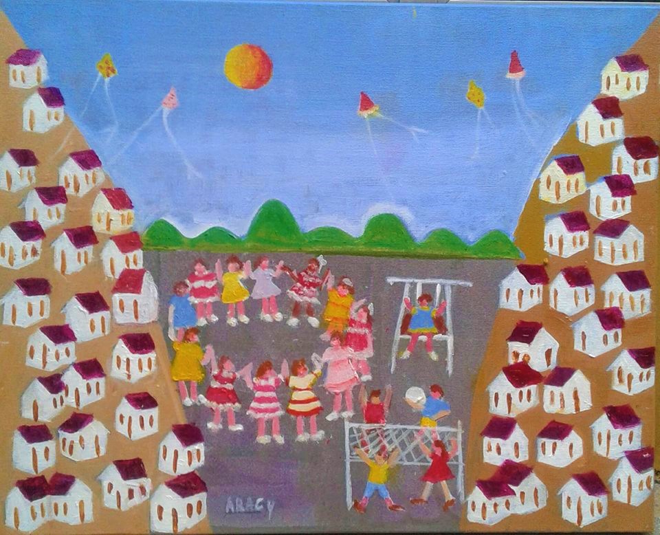 BELAS OBRAS DE ARACY ARTISTA NAIF