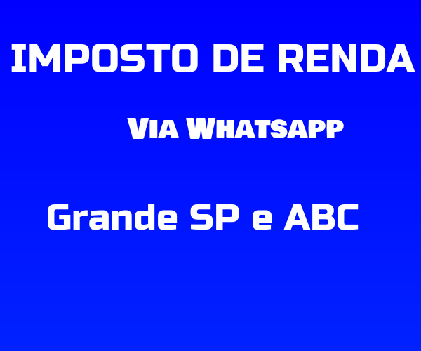 IMPOSTO DE RENDA  – Sem sair de sua casa