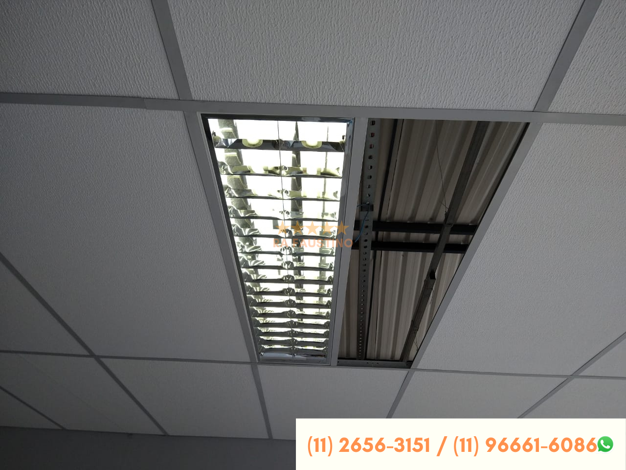 Divisória de gesso acartonado (drywall)