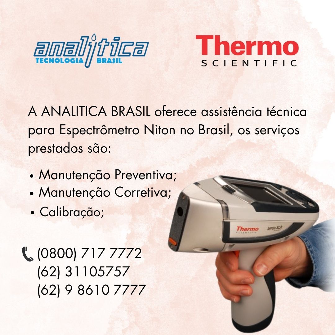 ASSISTENCIA TECNICA SPECTROMETROS NITON BRASIL