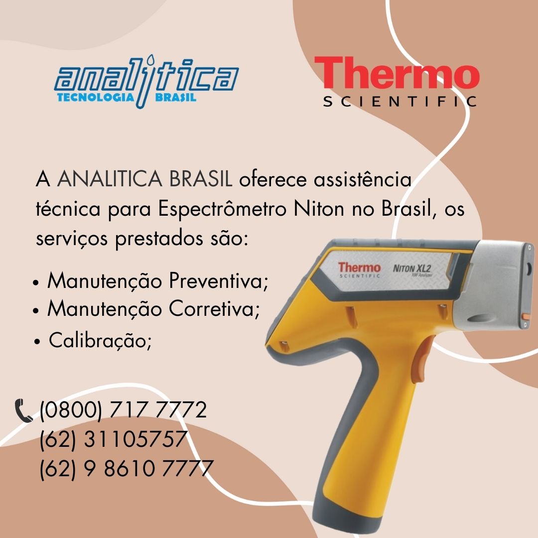ASSISTENCIA TECNICA SPECTROMETROS NITON BRASIL