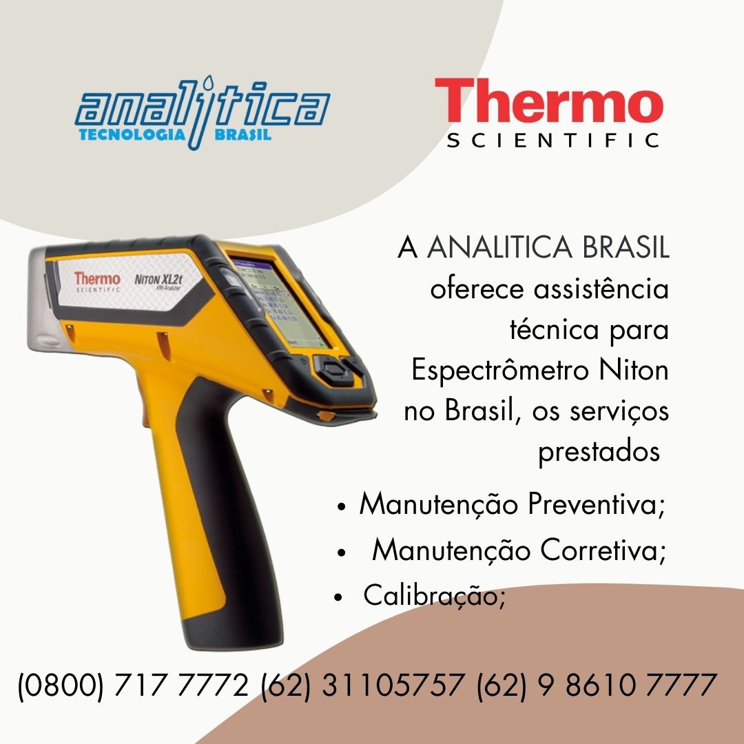 ASSISTENCIA TECNICA SPECTROMETROS NITON BRASIL