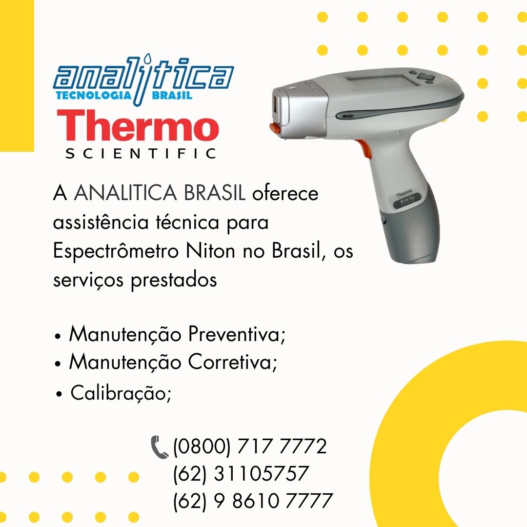 ASSISTENCIA TECNICA SPECTROMETROS NITON BRASIL