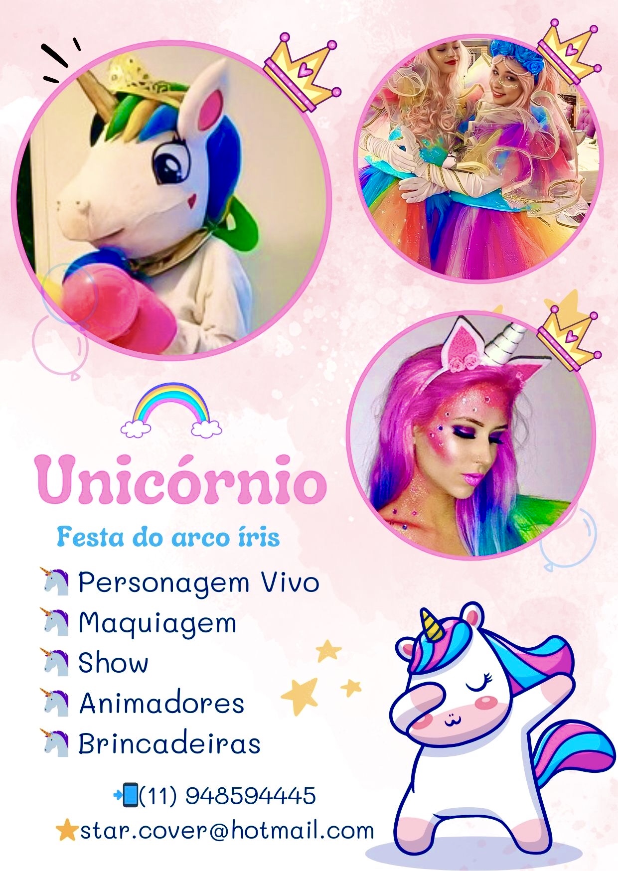 Shows e Personagens atrações para shoppings,stands,lojas e mais