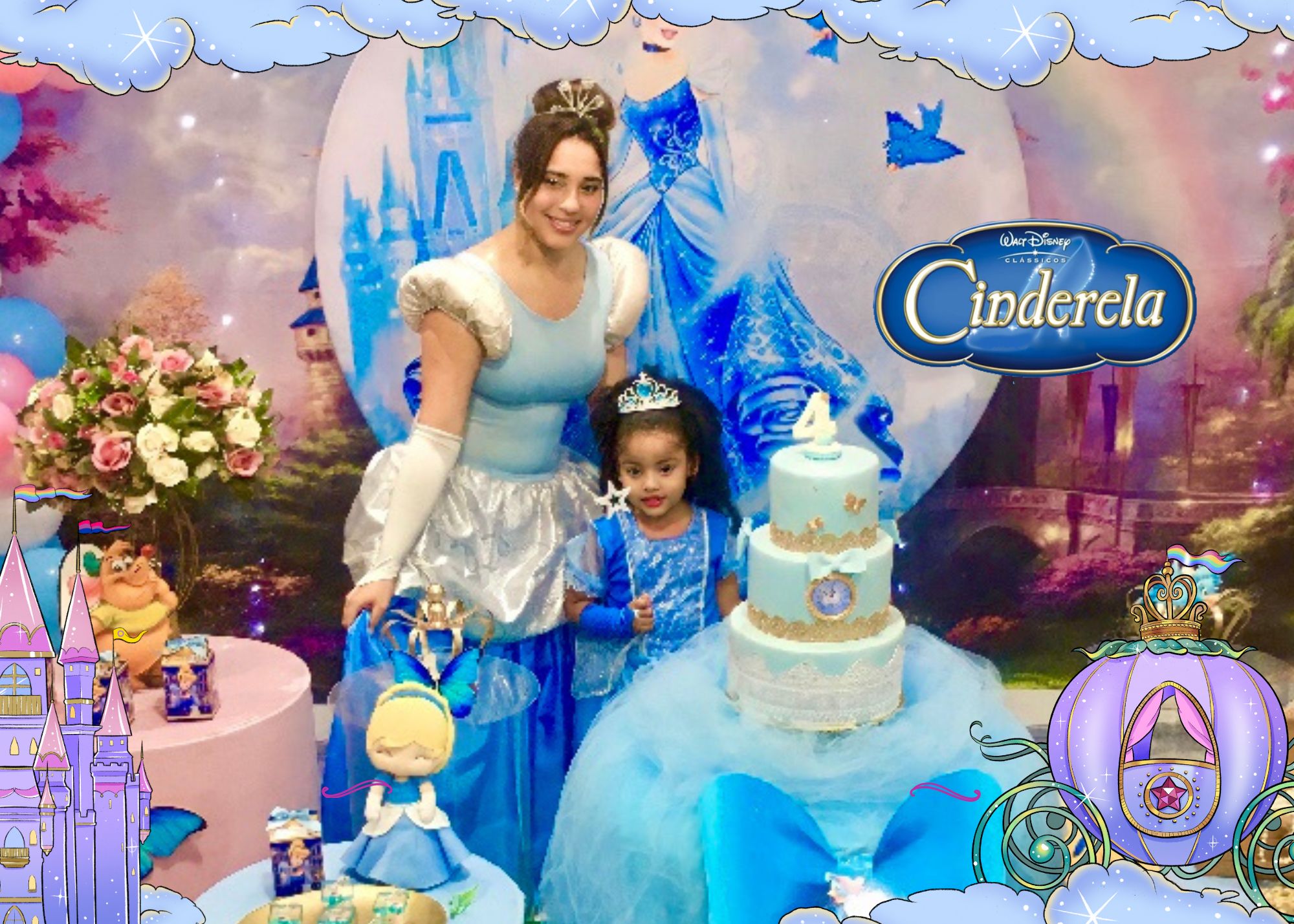 Cinderela animação de festas e eventos infantil