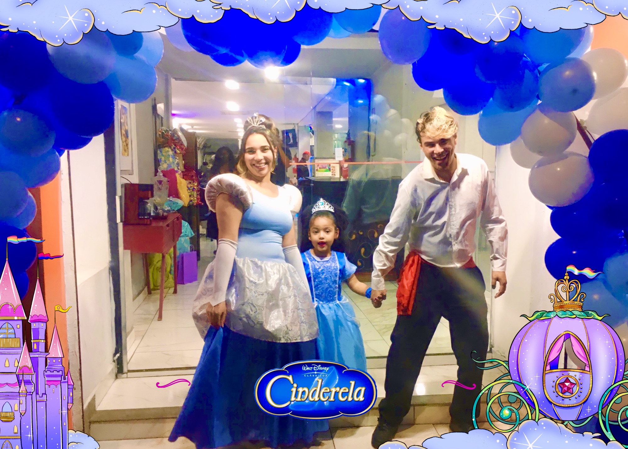 Cinderela animação de festas shows e eventos