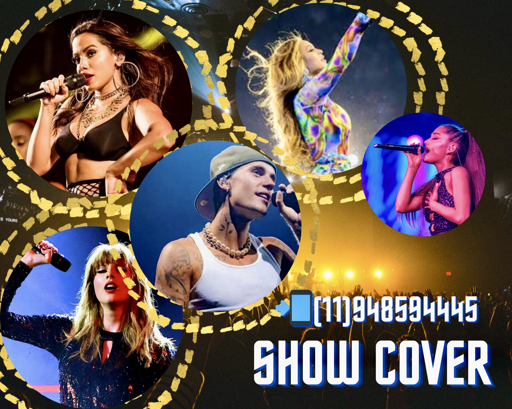 Taylor Swift show cover eventos e festas infantil