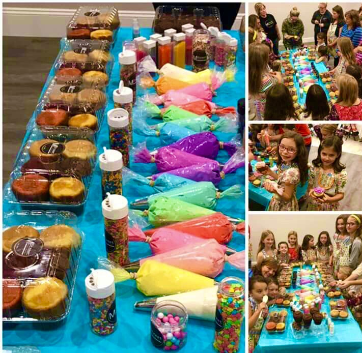 Oficinas recreativas para festas infantil cupcakes bolos cookies