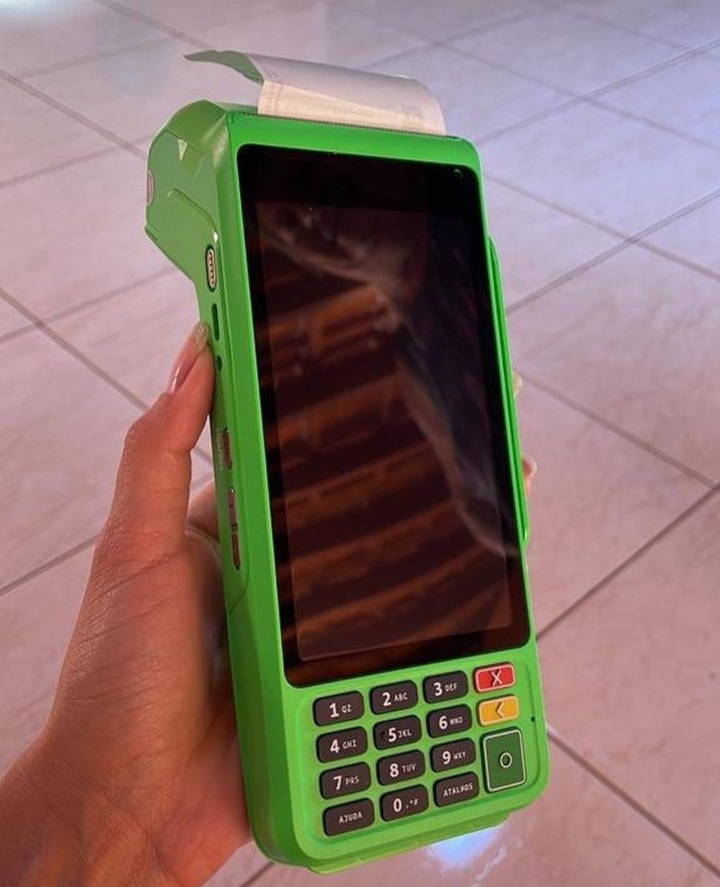 Maquininha de cartão Ton