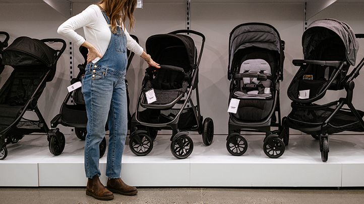 Limpeza e manutenção de carrinhos de bebê