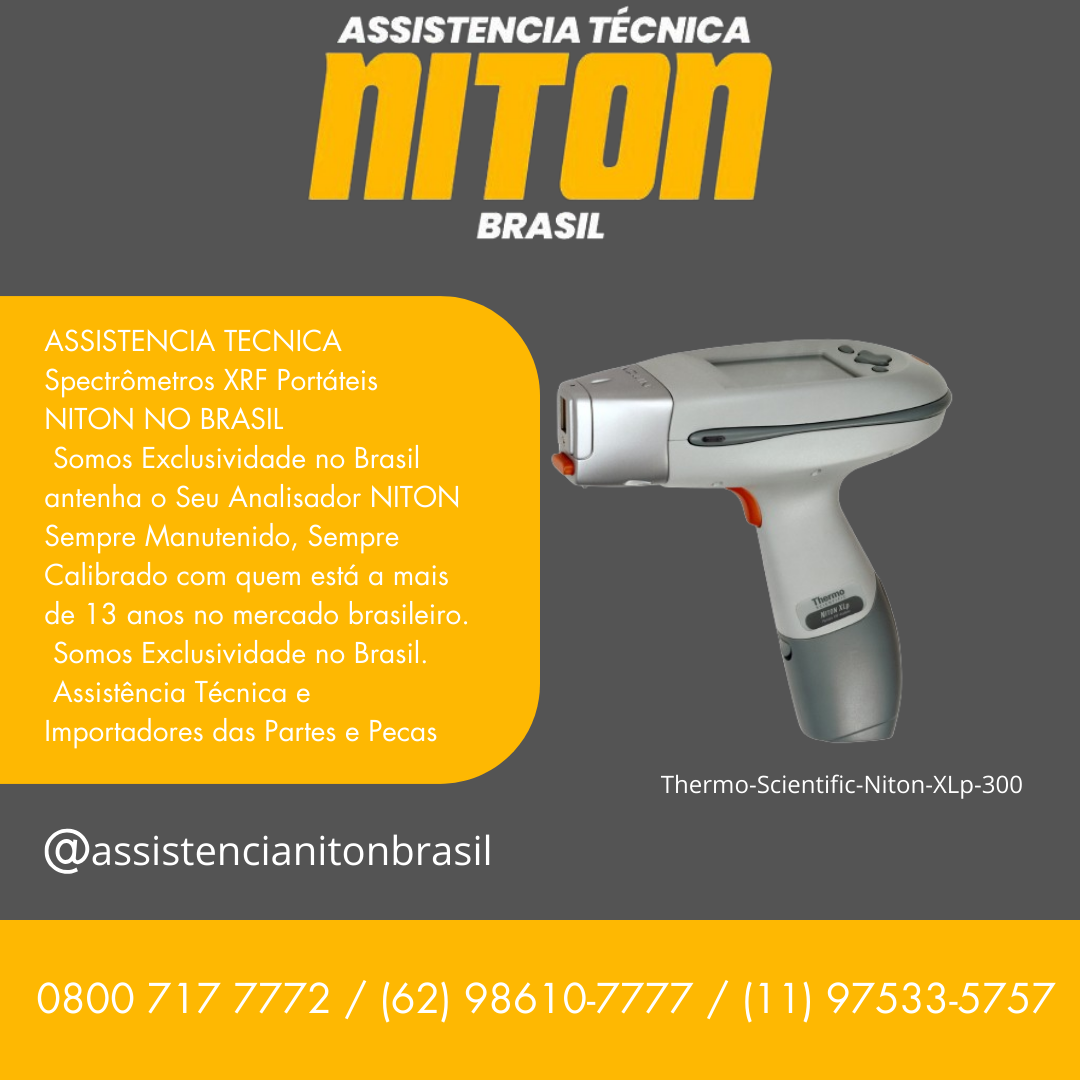 ASSISTENCIA TECNICA SPECTROMETROS NITON BRASIL