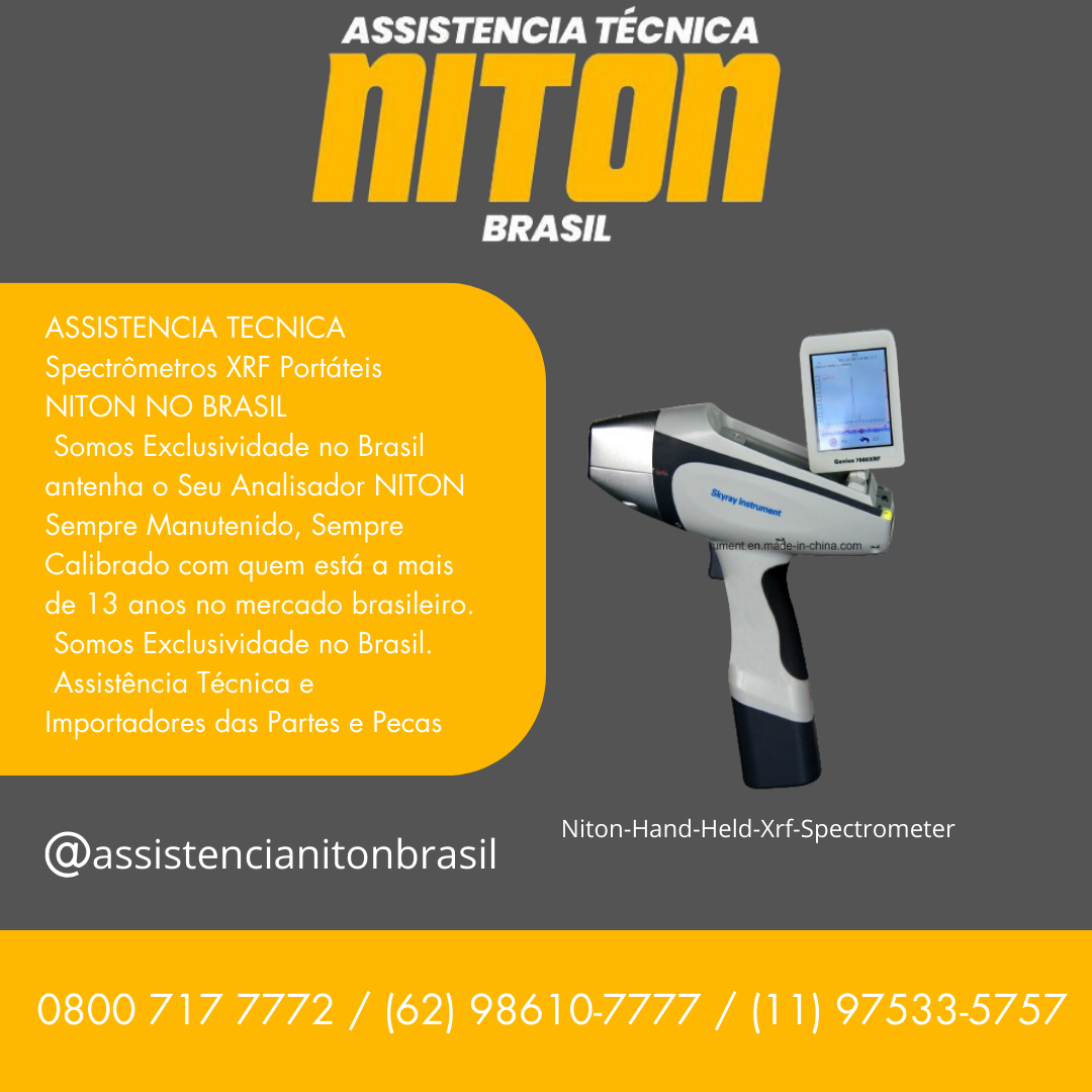 ASSISTENCIA TECNICA SPECTROMETROS NITON BRASIL