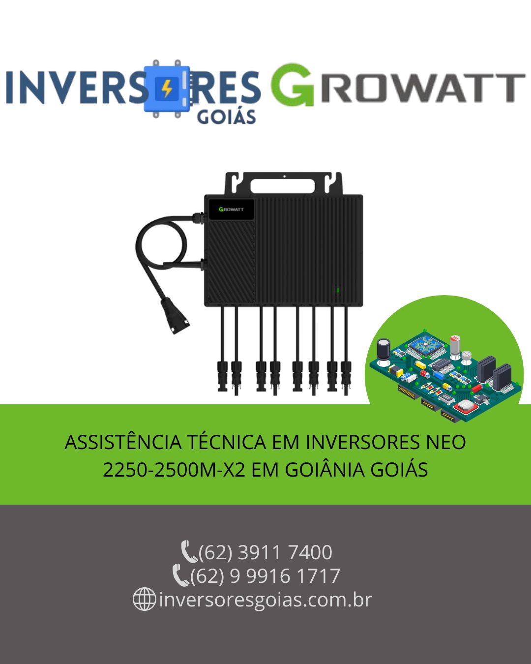 MANUTENÇÃO-INVERSORES-GROWATT-GOIANIA-GOIAS