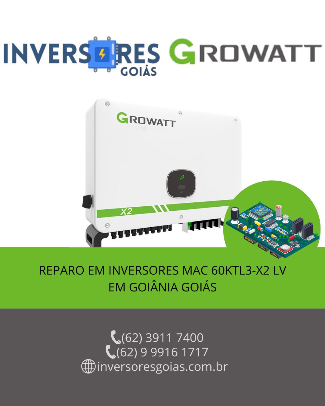 MANUTENÇÃO-INVERSORES-GROWATT-GOIANIA-GOIAS