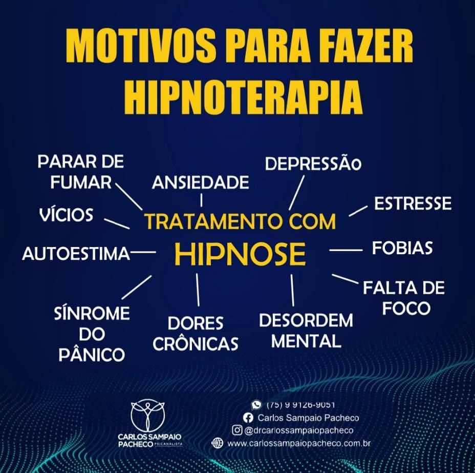 EMAGREÇA COM HIPNOSE 75 991269051 whatsapp PRESENIAL e ONLINE